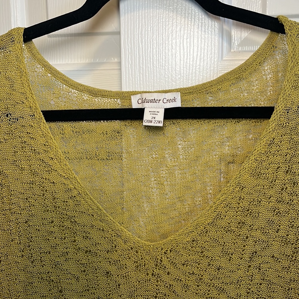 Coldwater Creek lightweight sweater - Picture 2 of 4